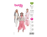 Schnittmuster burda easy - Mantel & Jacke 5787